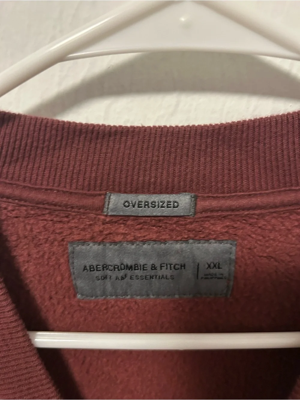 Abercrombie and Fitch Oversized Crewneck Sweatshirt